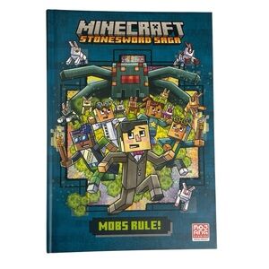 Minecraft Stonesword Saga Book #2 Mobs Rule! Hardcover